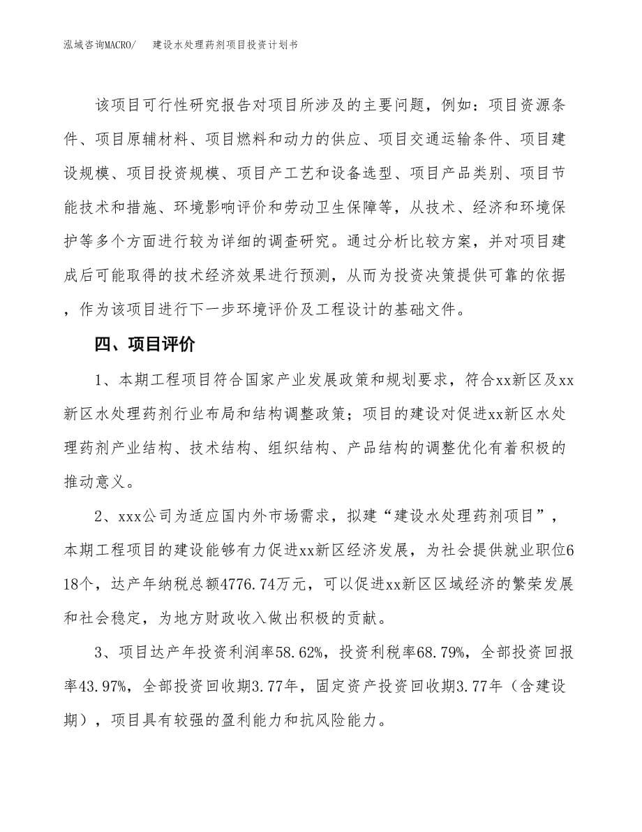 建设水处理药剂项目投资计划书方案.docx_第5页