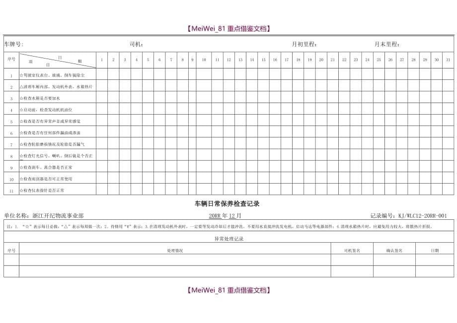 【AAA】车辆维修保养制度_第5页