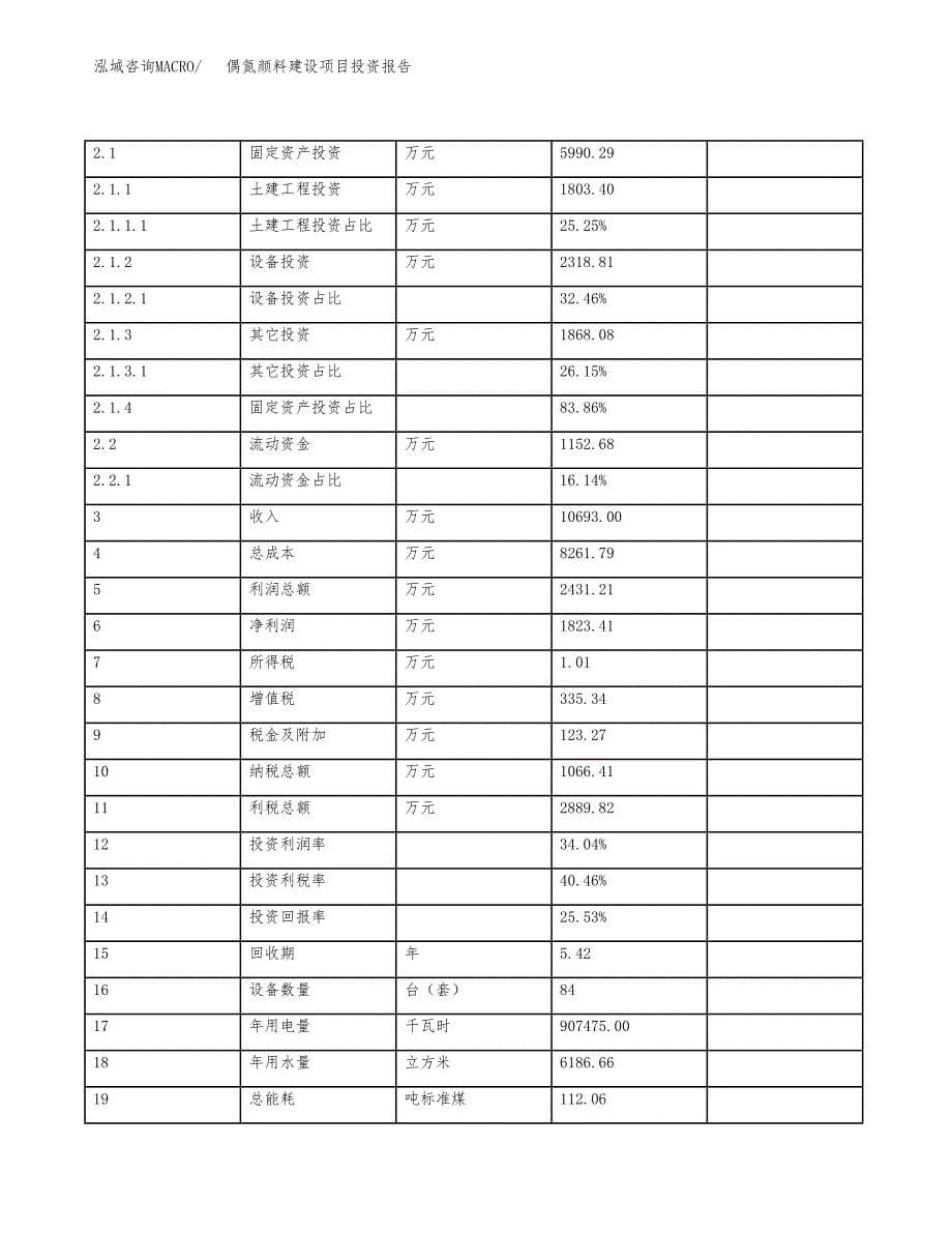 偶氮颜料建设项目投资报告.docx_第5页