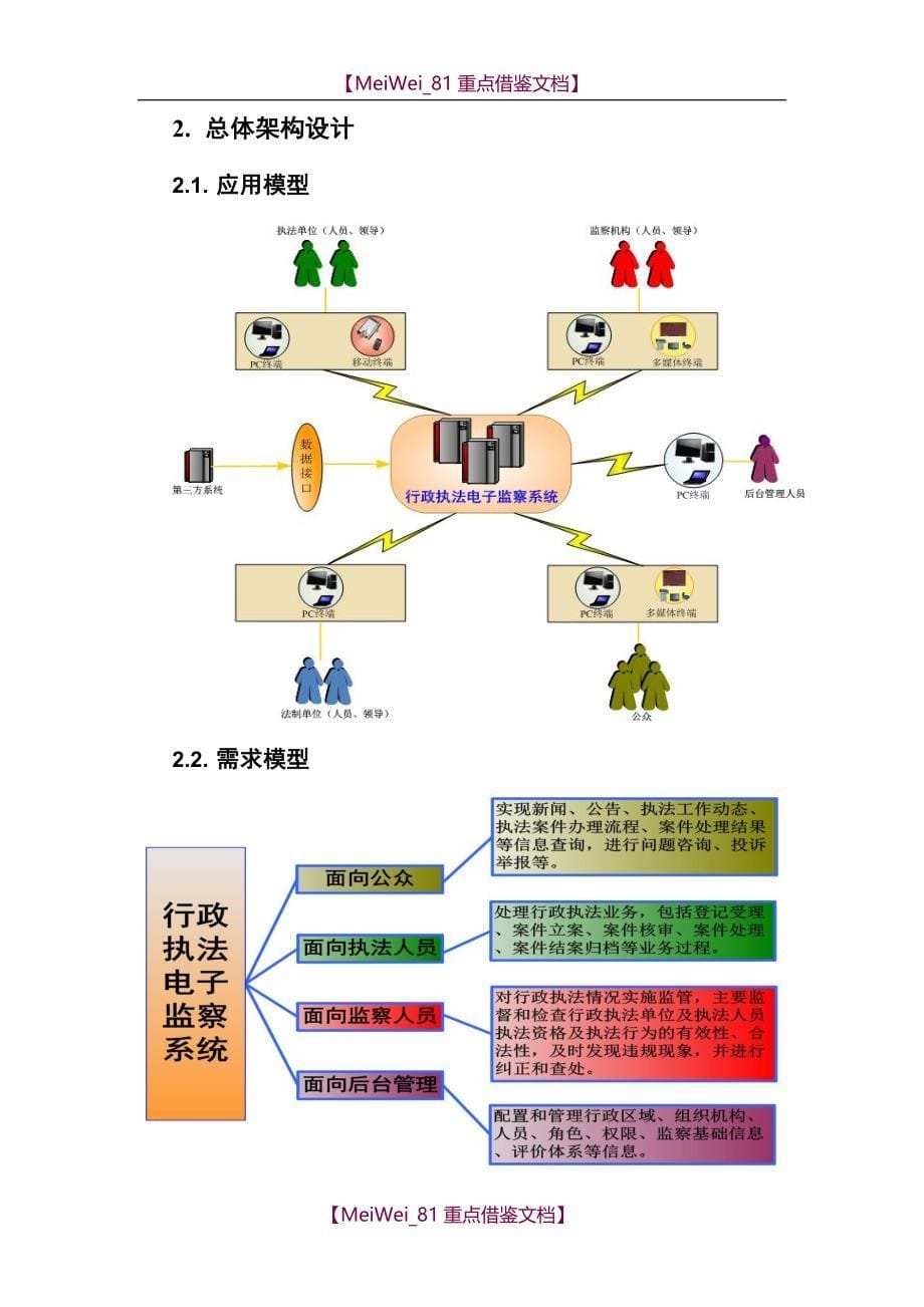 【7A文】行政执法电子监察系统解决方案_第5页