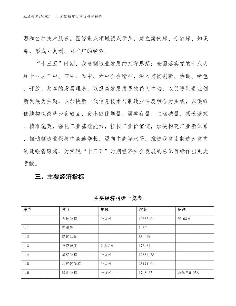 小米饴糖建设项目投资报告.docx_第5页