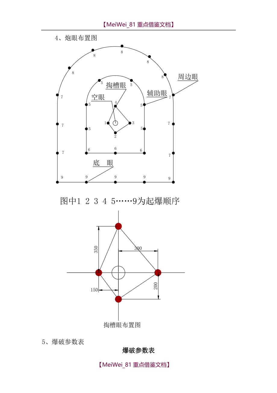 【9A文】隧洞爆破方案设计_第4页