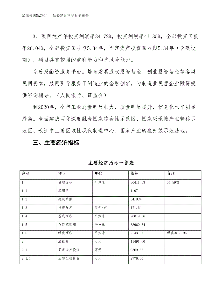 钻套建设项目投资报告.docx_第4页