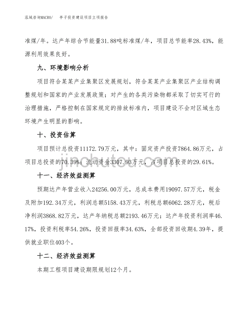 亭子投资建设项目立项报告(规划申请).docx_第4页