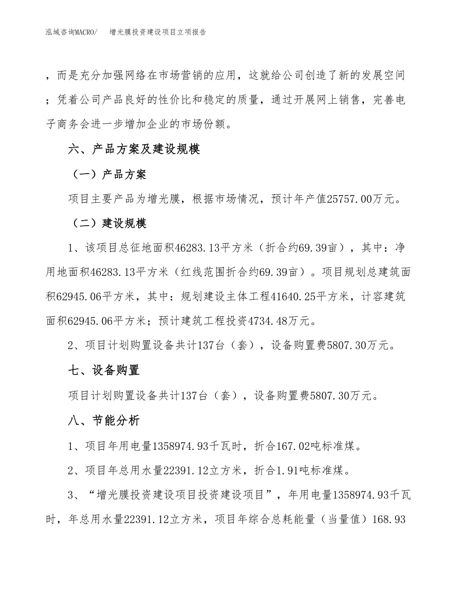 增光膜投资建设项目立项报告(规划申请).docx_第3页