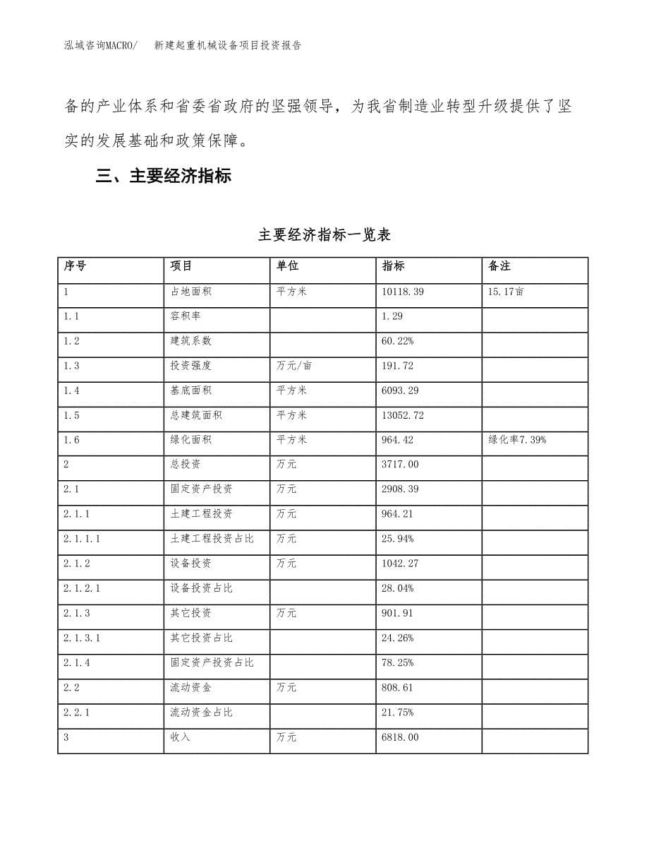 新建起重机械设备项目投资报告(项目申请).docx_第5页