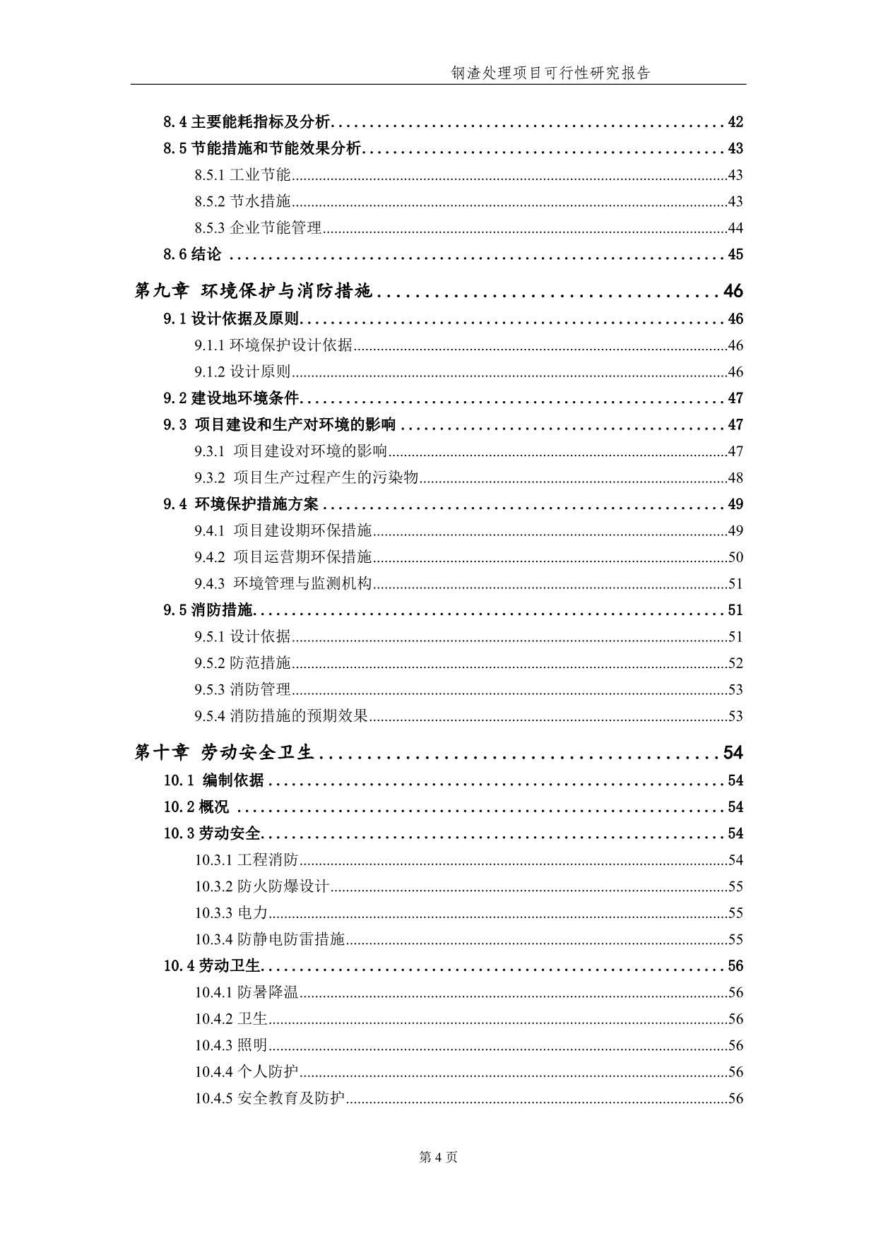 钢渣处理项目可行性研究报告（备案实用案例）_第5页