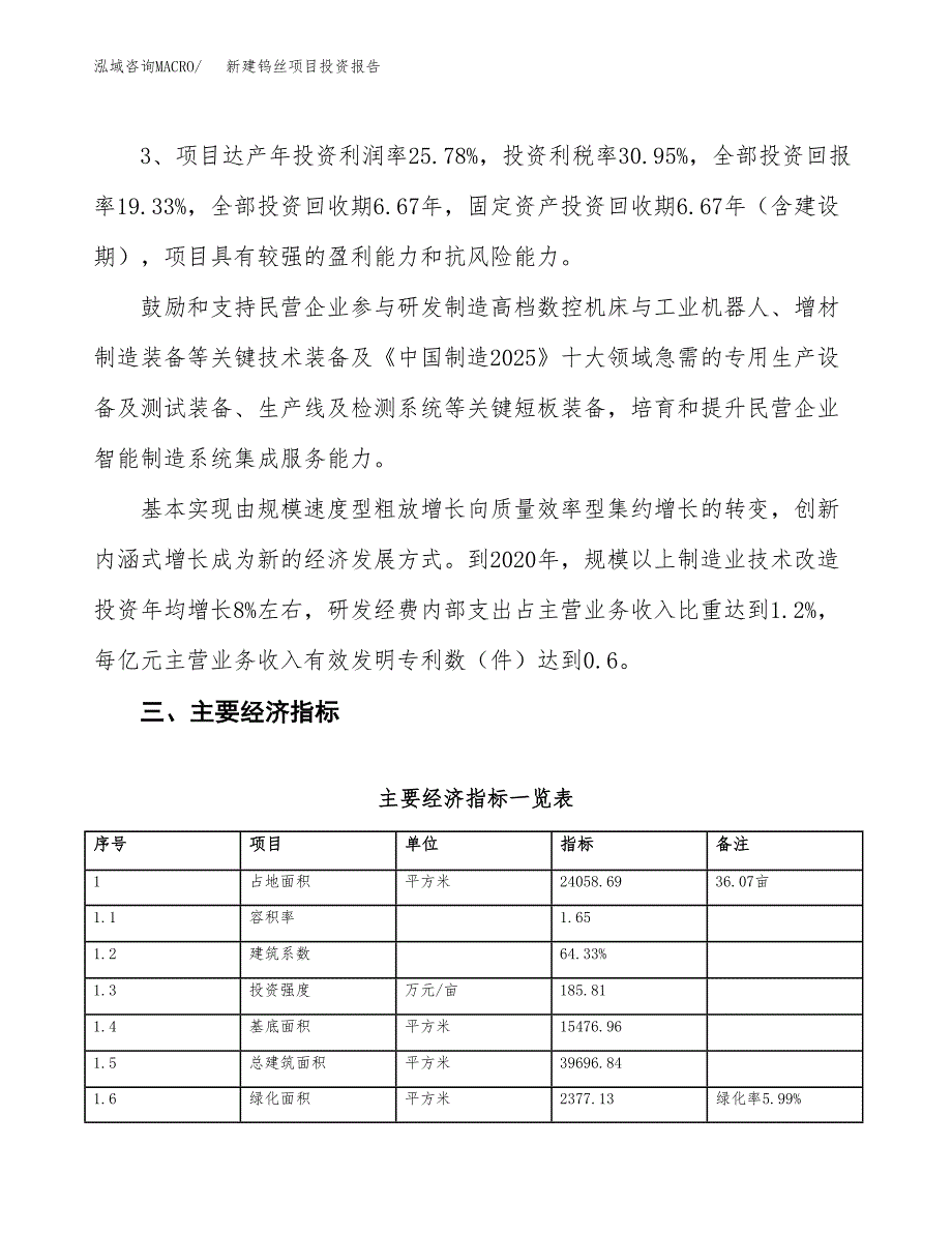 新建钨丝项目投资报告(项目申请).docx_第4页
