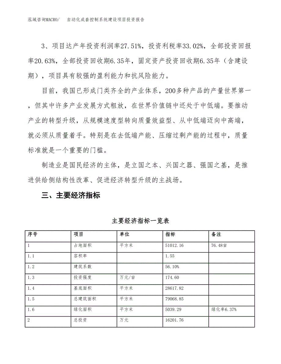 自动化成套控制系统建设项目投资报告.docx_第4页