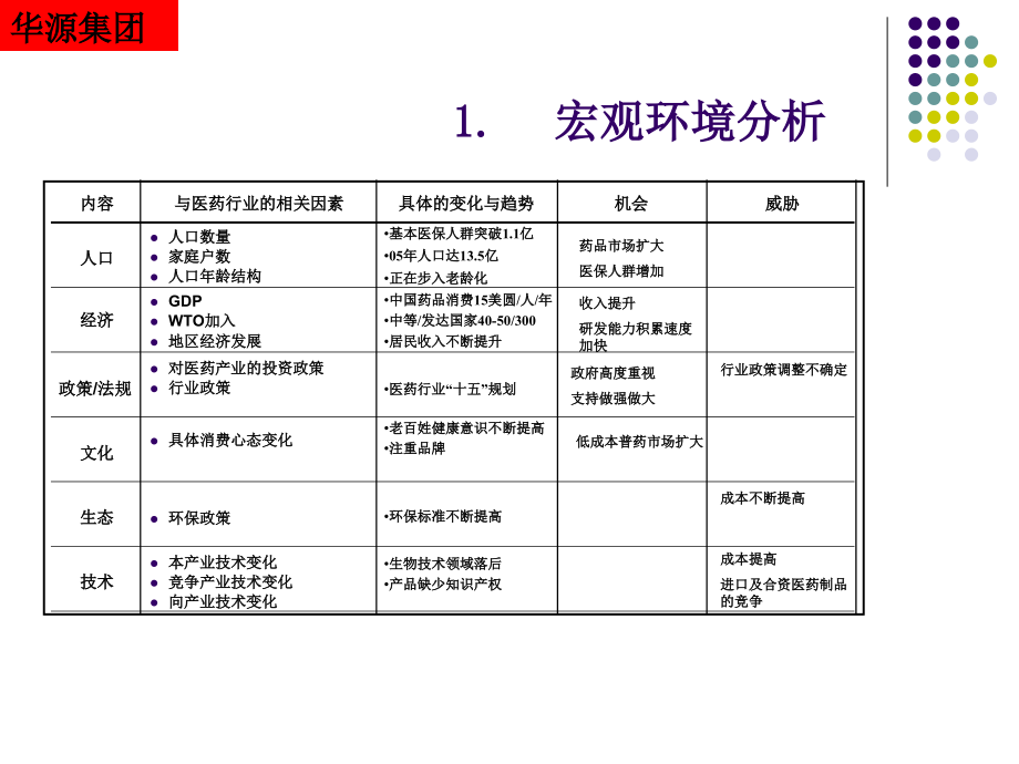 医药行业战略规划报告_第4页