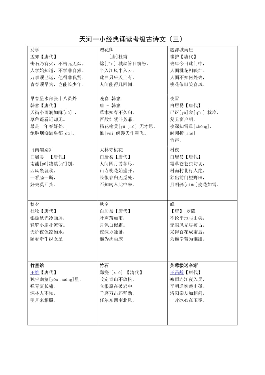 三年级 经典诵读古诗文_第2页