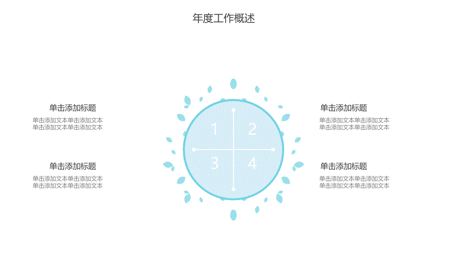 水墨时尚工作概述计划总结动态模板_第4页