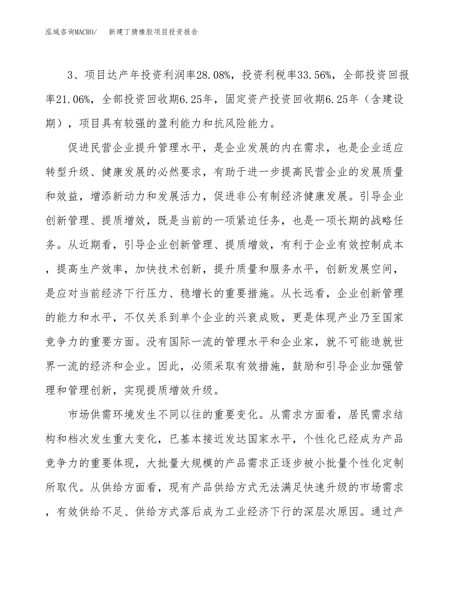 新建丁腈橡胶项目投资报告(项目申请).docx_第4页