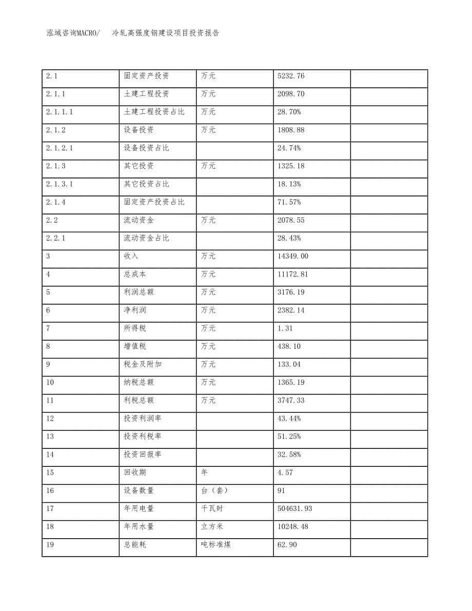 冷轧高强度钢建设项目投资报告.docx_第5页