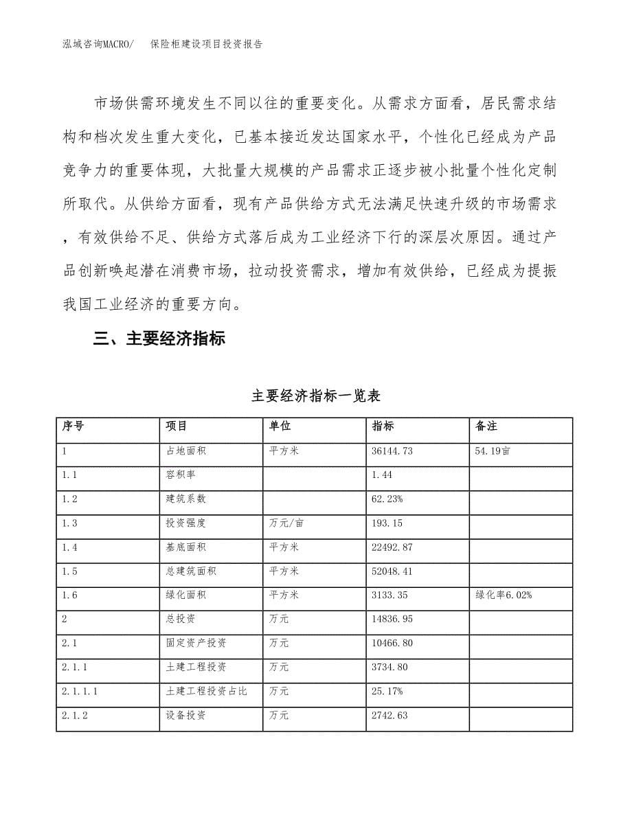 保险柜建设项目投资报告.docx_第5页