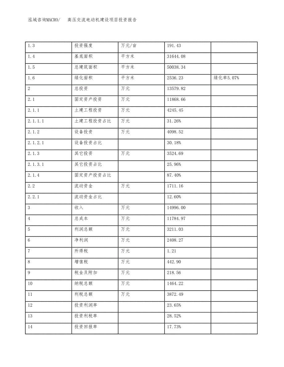 高压交流电动机建设项目投资报告.docx_第5页