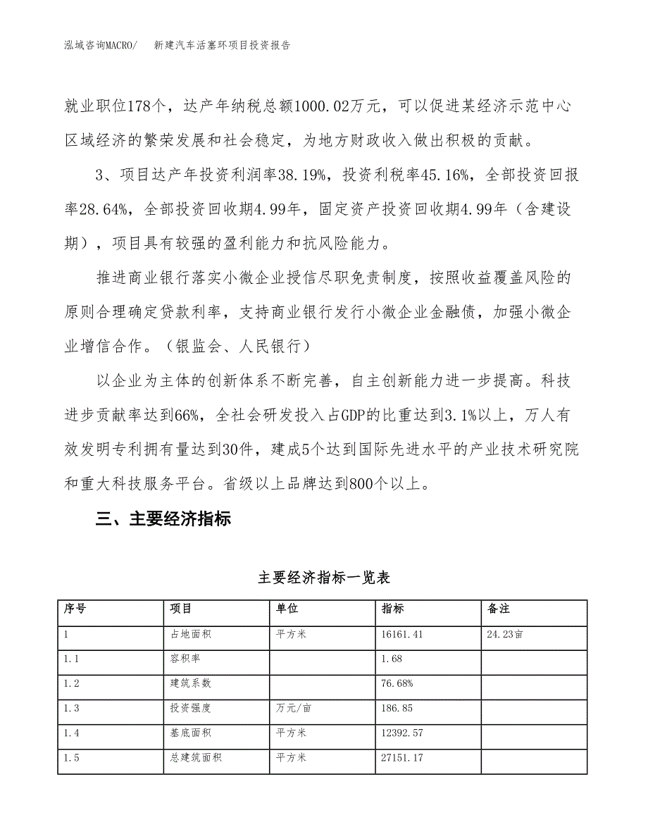 新建汽车活塞环项目投资报告(项目申请).docx_第4页