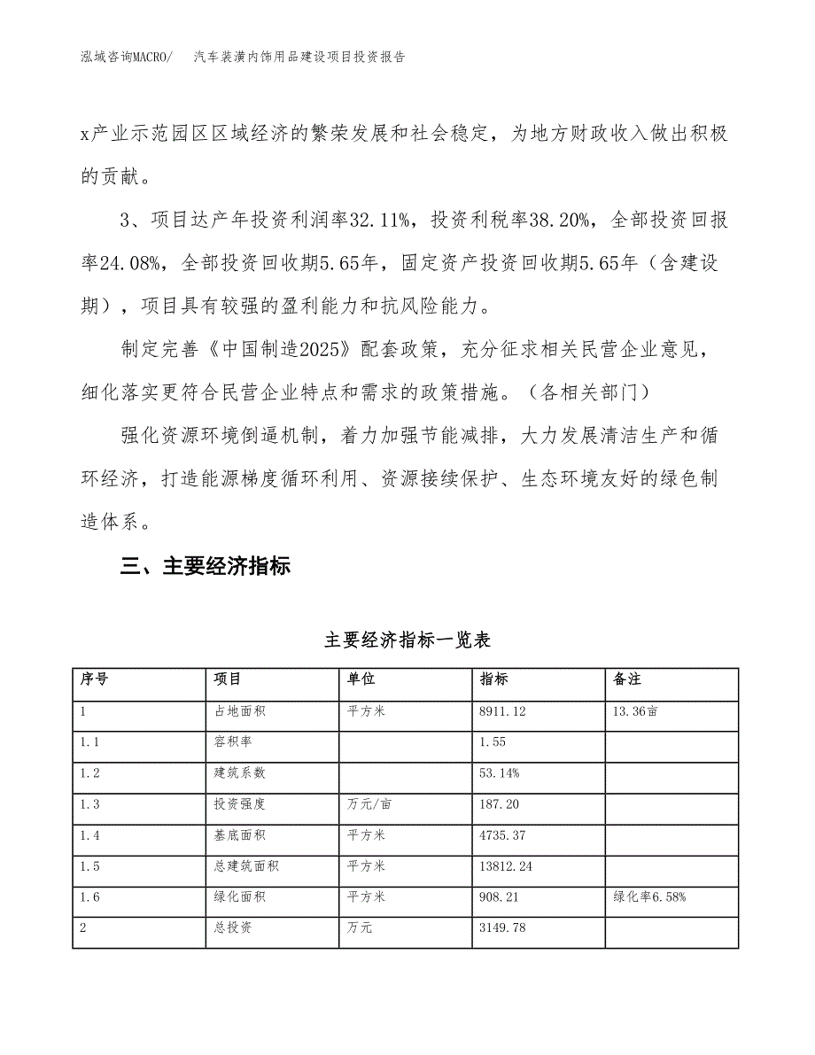 汽车装潢内饰用品建设项目投资报告.docx_第4页