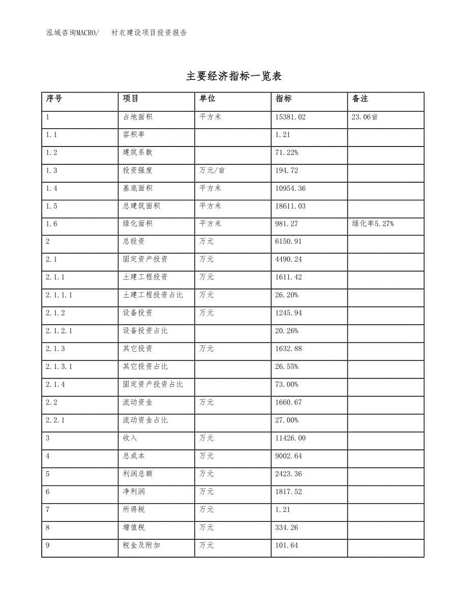 衬衣建设项目投资报告.docx_第5页