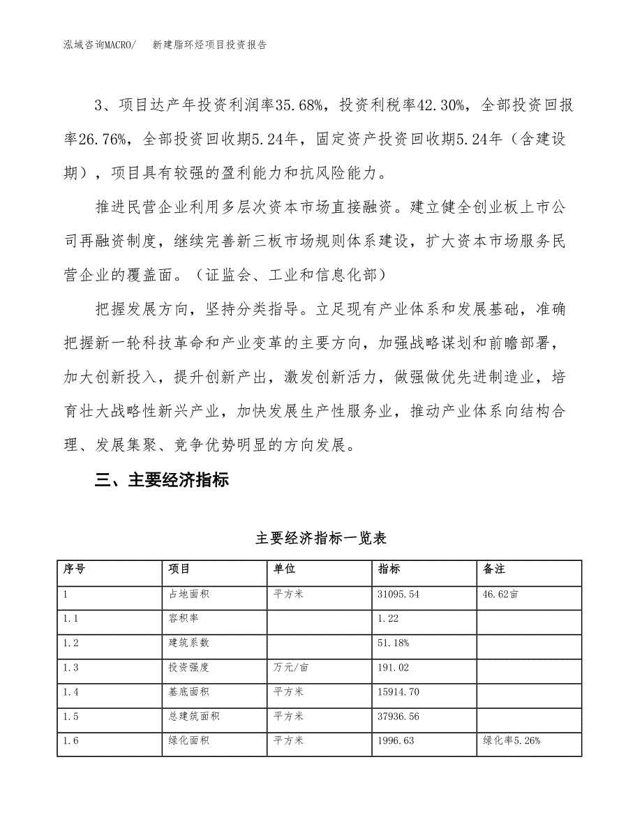 新建脂环烃项目投资报告(项目申请).docx_第4页