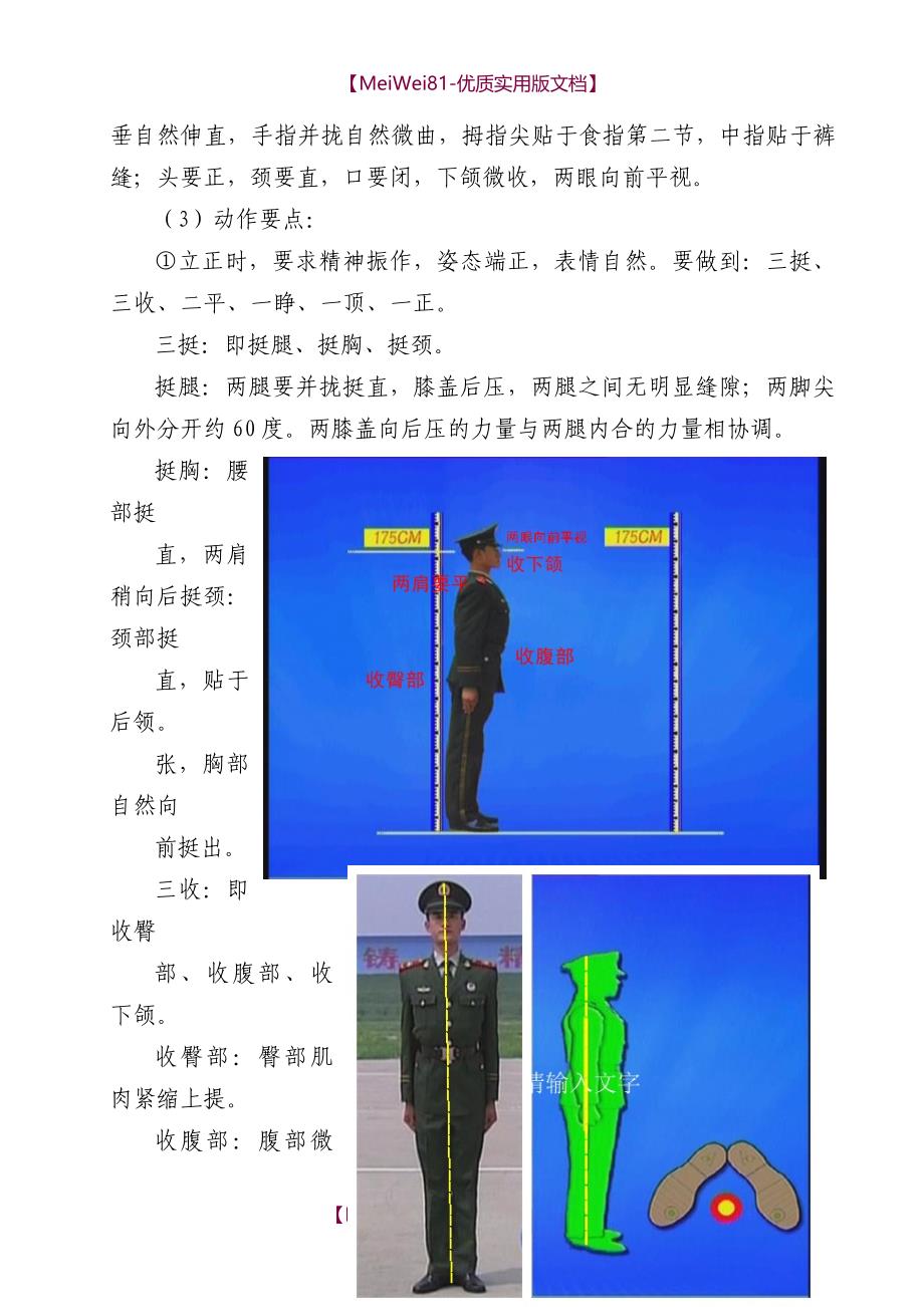【7A文】单个军人队列动作教程_第3页