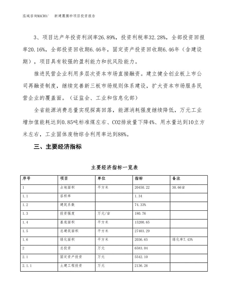 新建覆膜砂项目投资报告(项目申请).docx_第4页