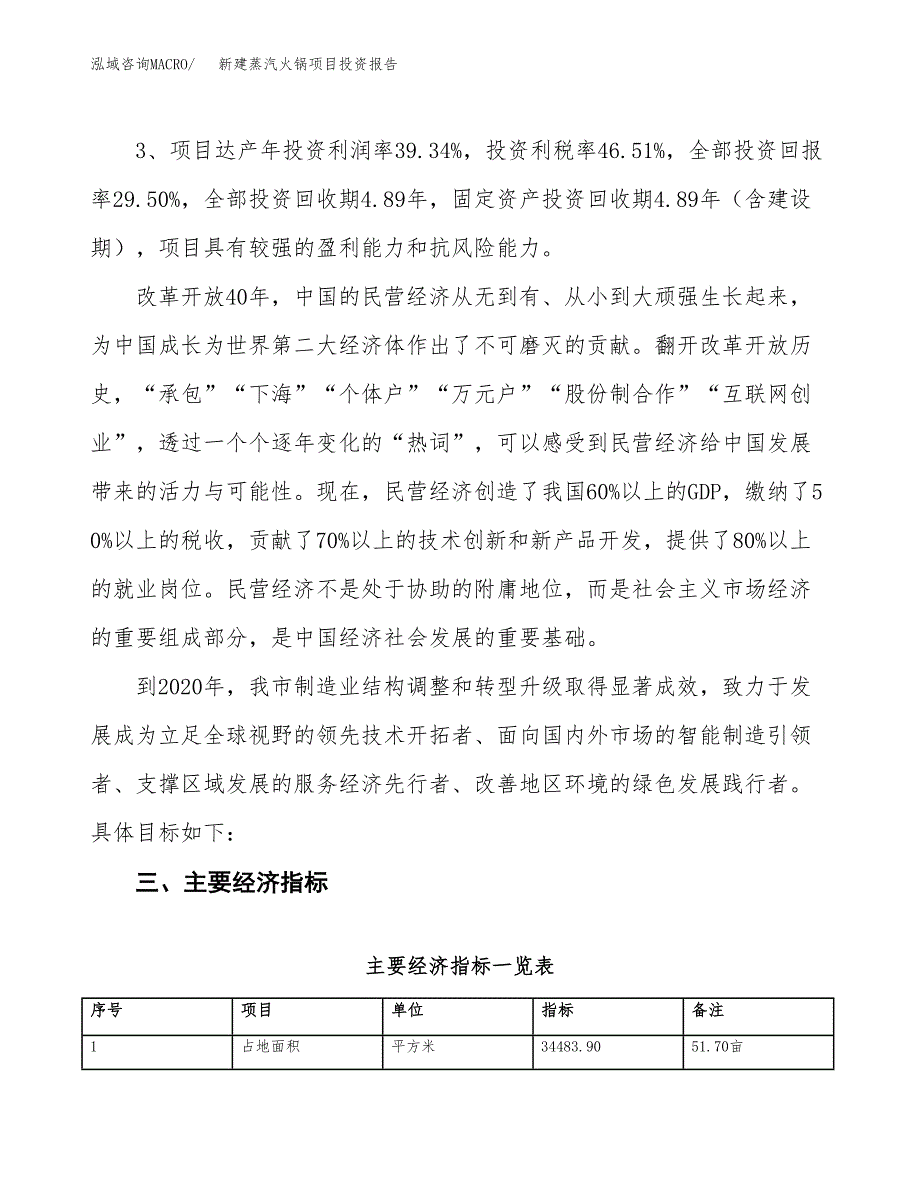 新建蒸汽火锅项目投资报告(项目申请).docx_第4页