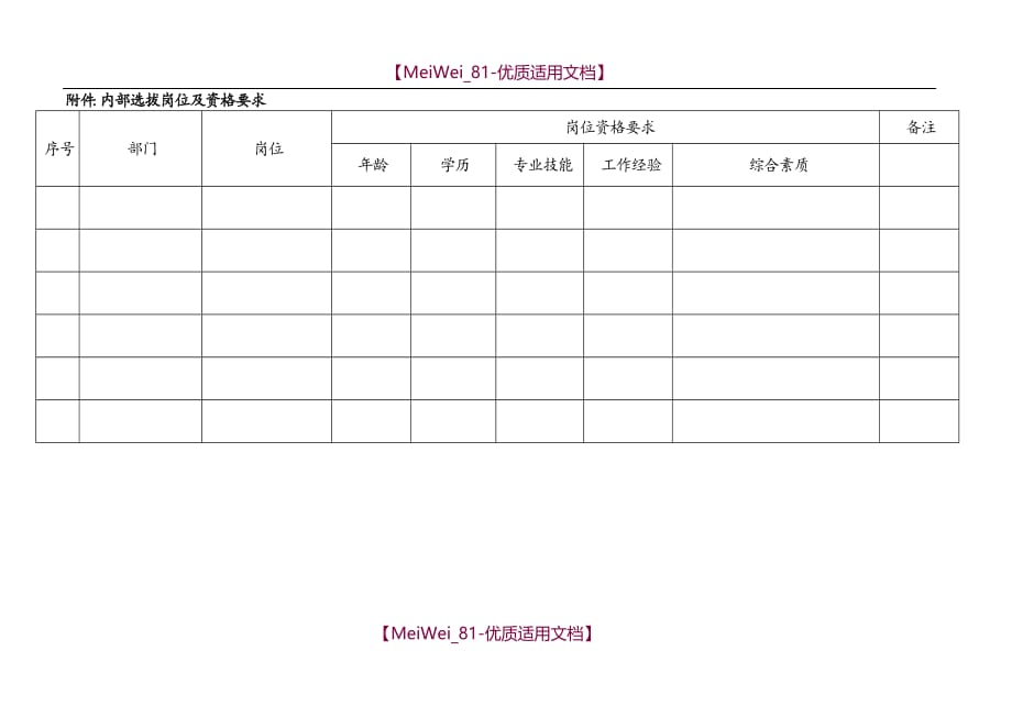 【9A文】内部竞聘选拔_第2页