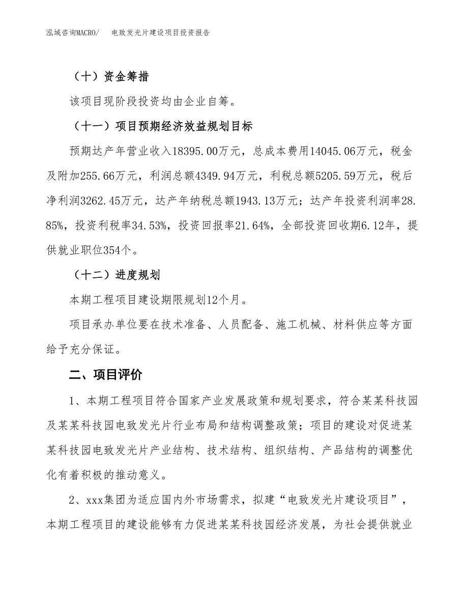 电致发光片建设项目投资报告.docx_第3页