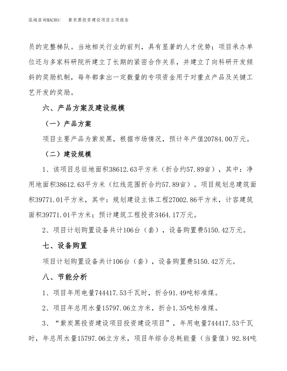 紫炭黑投资建设项目立项报告(规划申请).docx_第3页