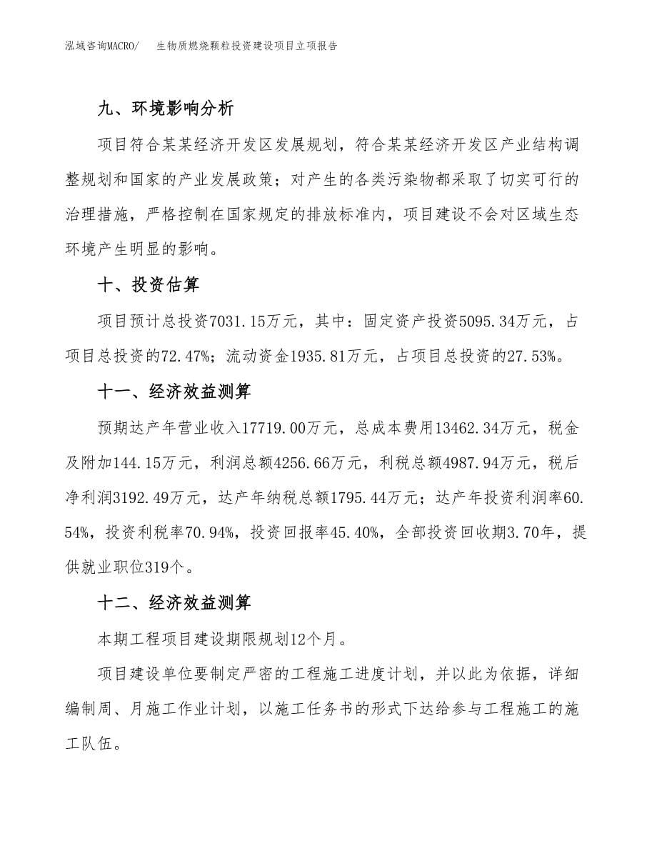 生物质燃烧颗粒投资建设项目立项报告(规划申请).docx_第5页