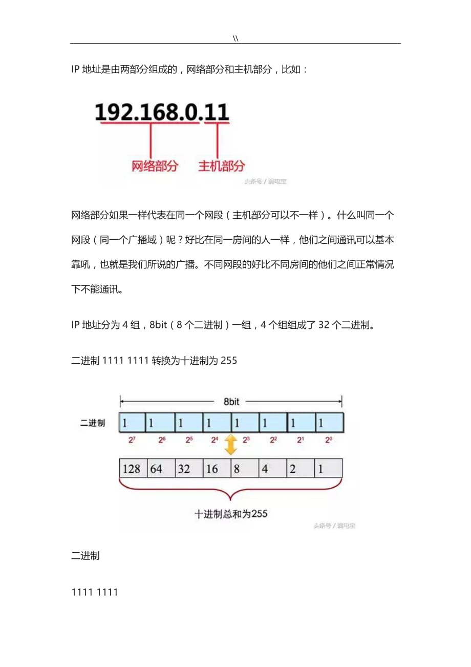 ip地址基础入门知识资料_第4页