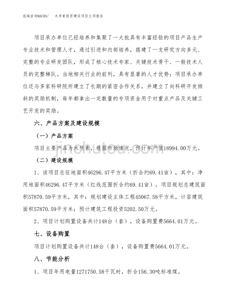 木质素投资建设项目立项报告(规划申请).docx_第3页