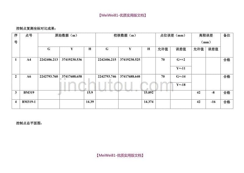 【8A版】测量成果报告_第5页