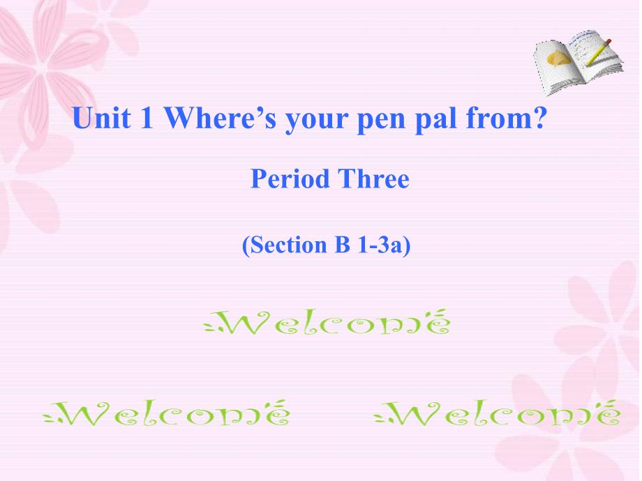 【5A文】Where′′s your pen pal from？_第1页