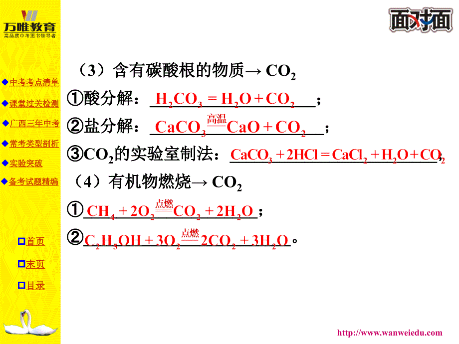 初三化学第六单元复习课件_第3页