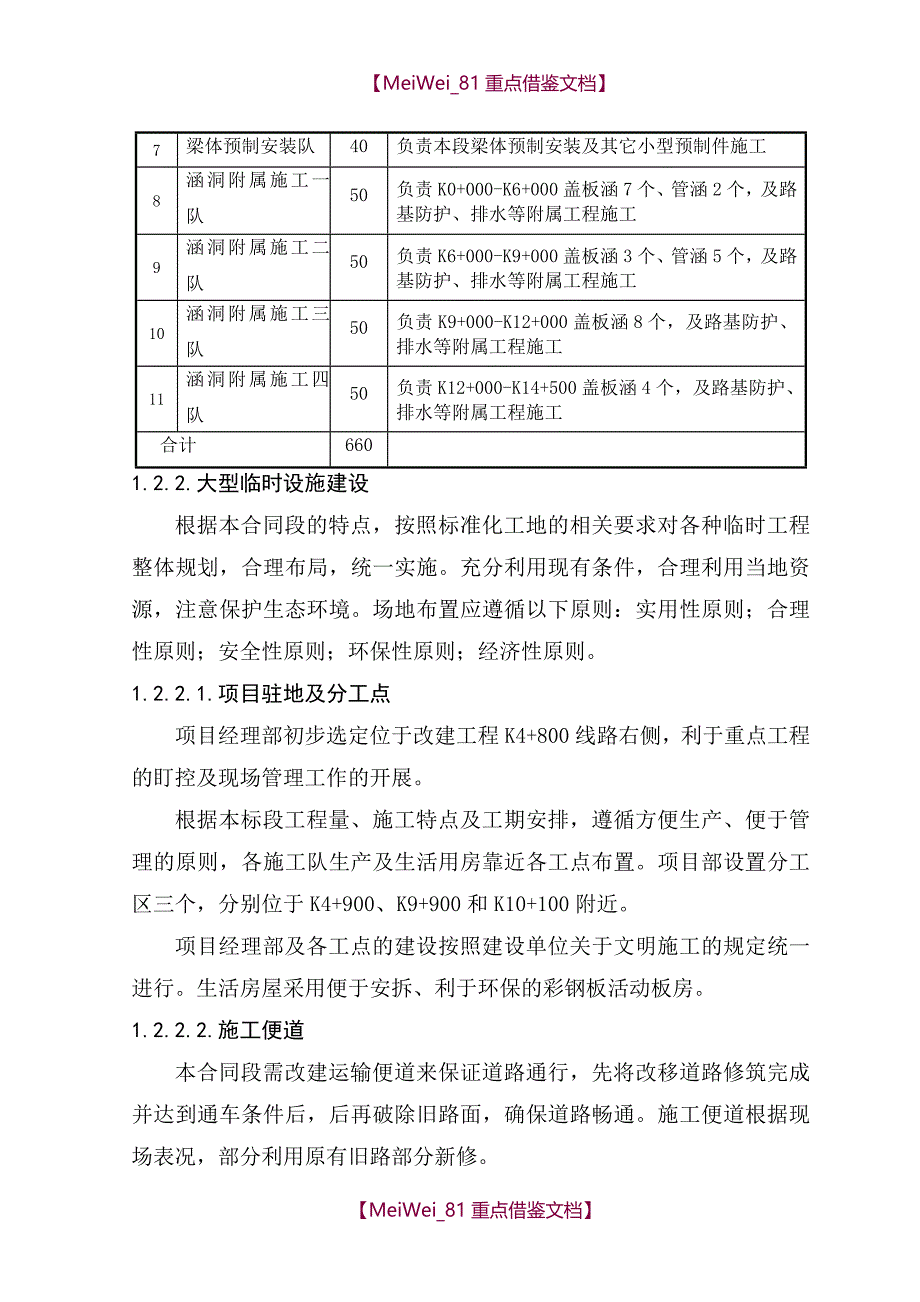 【7A文】公路工程投标施组_第4页