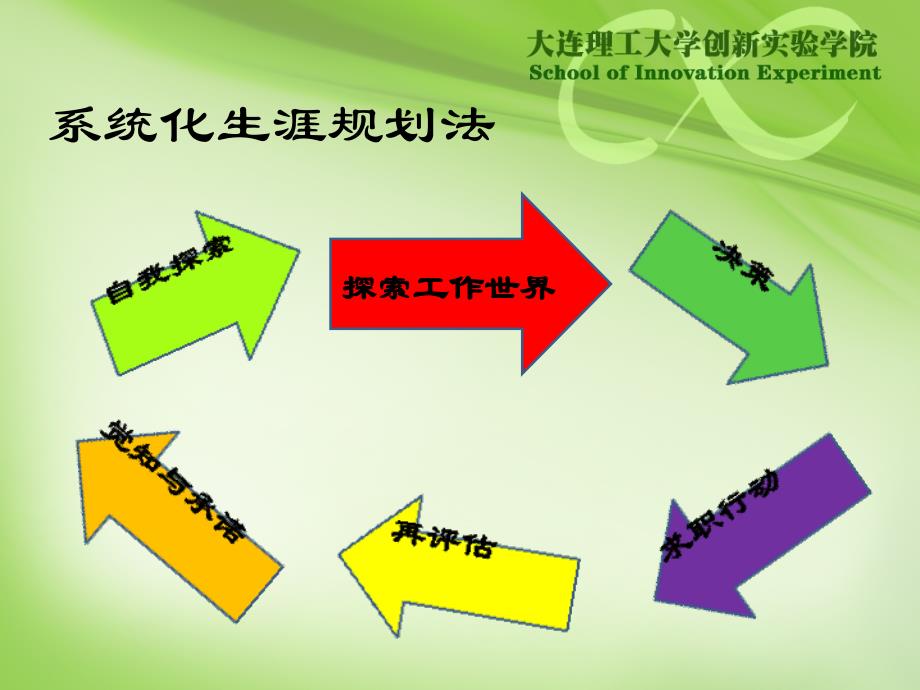 大学生职业生涯规划技能和价值观_第1页