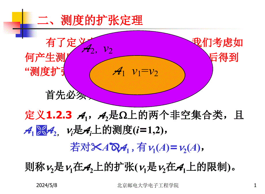 北邮研究生概率论第三讲解析_第1页