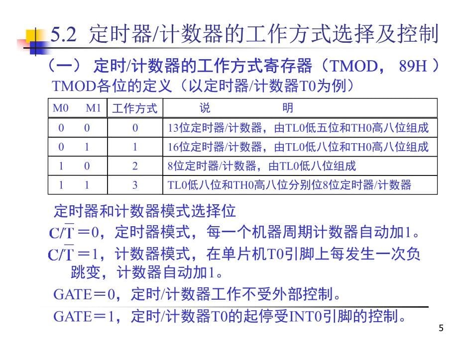 单片机第四章2-mcs-51单片机定时器计数器概要_第5页