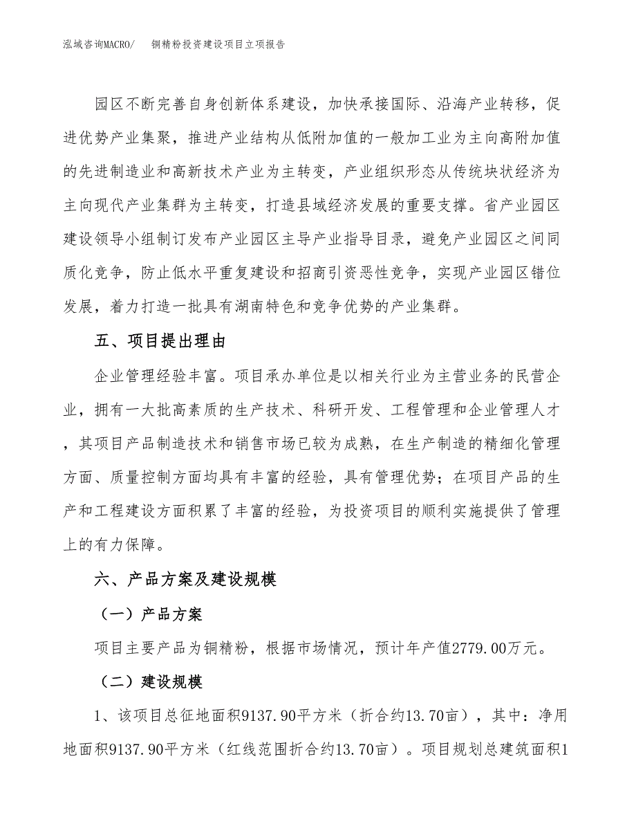 铜精粉投资建设项目立项报告(规划申请).docx_第3页