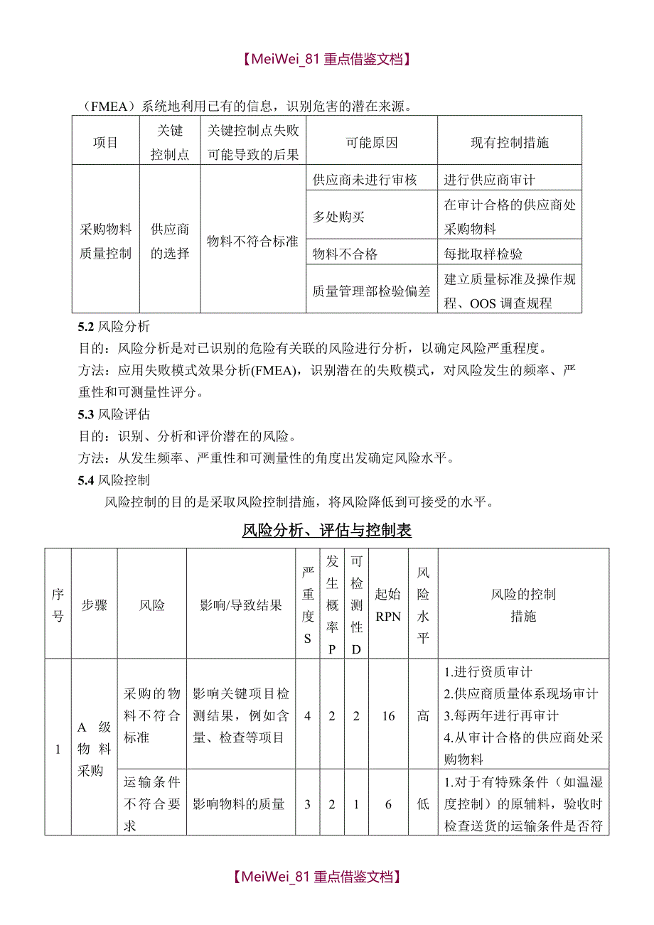 【9A文】物料供应商风险评估报告_第3页