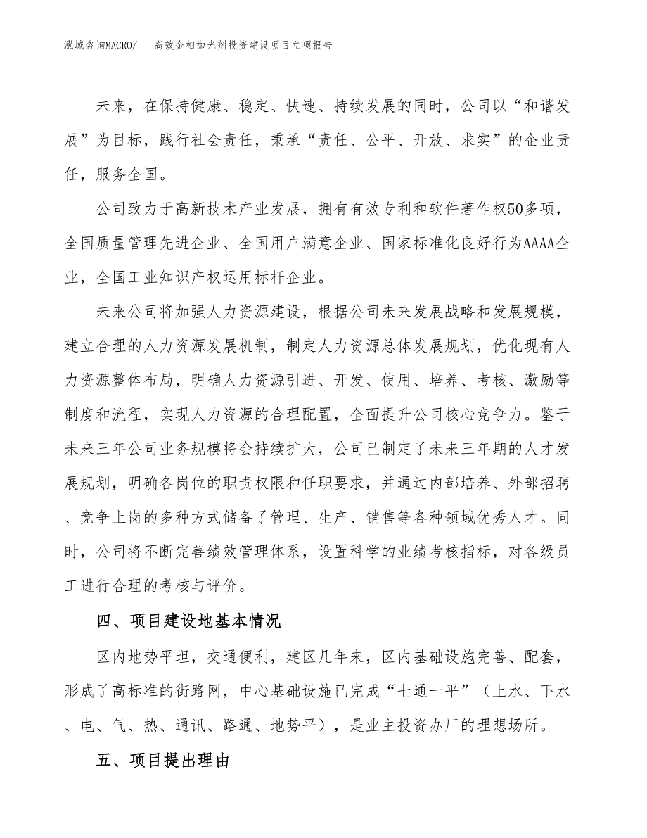 高效金相抛光剂投资建设项目立项报告(规划申请).docx_第2页