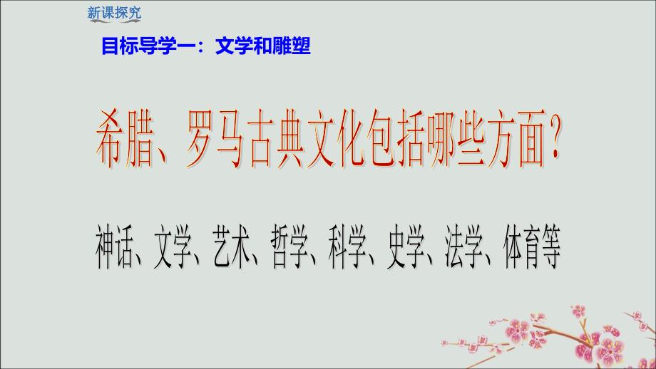 2019年秋九年级历史上册 第2单元 古代欧洲文明 第6课 希腊罗马古典文化教学课件 新人教版_第4页