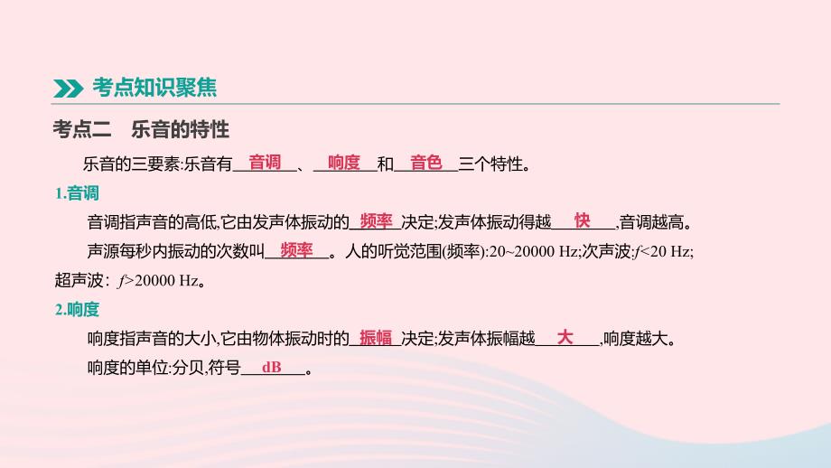 江西省2019中考物理一轮专项 第01单元 声现象课件_第4页