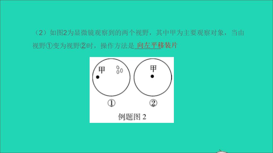 2019中考生物总复习 第二部分 重点题型探究 题型一 实验题 观察实验课件_第4页