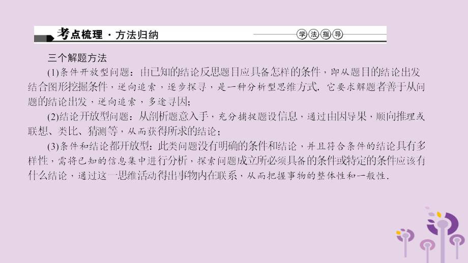 河南省中考数学复习 专题3 开放探究型问题课件_第3页