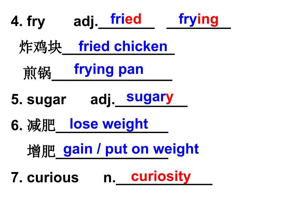 【5A文】高中英语unit2 Word study_第4页