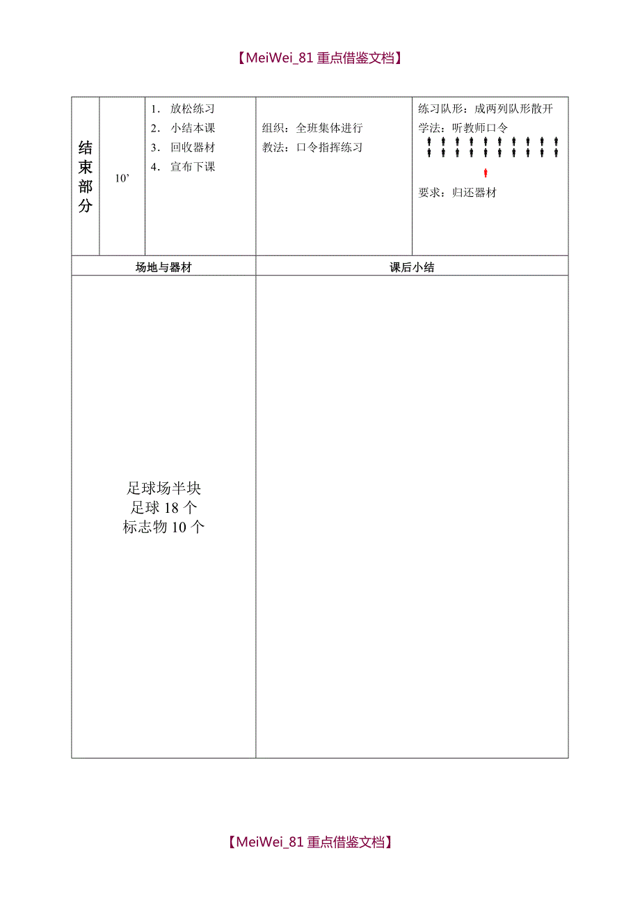 【9A文】小学足球课教案全集_第3页