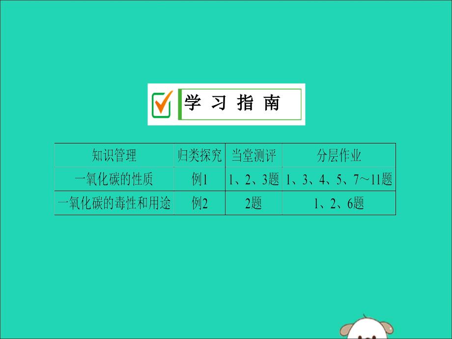 2019年秋九年级化学上册 第六单元 碳和碳的氧化物 课题3 第2课时 一氧化碳课件 （新版）新人教版_第2页